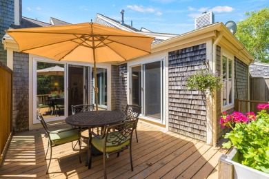Popular D model townhome with a lovely courtyard in Kings Way on The Club At Yarmouthport in Massachusetts - for sale on GolfHomes.com, golf home, golf lot