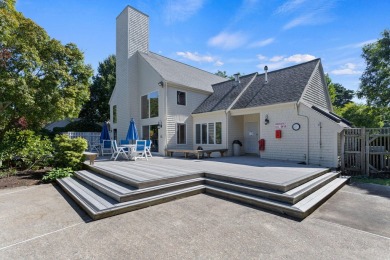 Popular D model townhome with a lovely courtyard in Kings Way on The Club At Yarmouthport in Massachusetts - for sale on GolfHomes.com, golf home, golf lot
