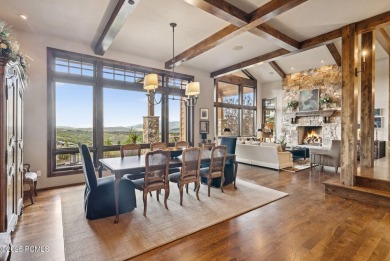 Mountain Modern craftsman home with expansive Golf Course and on Promontory Golf Club  in Utah - for sale on GolfHomes.com, golf home, golf lot