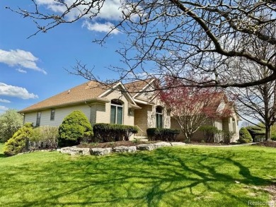 Greetings from this beautiful home at Woodridge Farms, adjacent on Copper Ridge Golf Club in Michigan - for sale on GolfHomes.com, golf home, golf lot