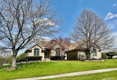 Greetings from this beautiful home at Woodridge Farms, adjacent on Copper Ridge Golf Club in Michigan - for sale on GolfHomes.com, golf home, golf lot