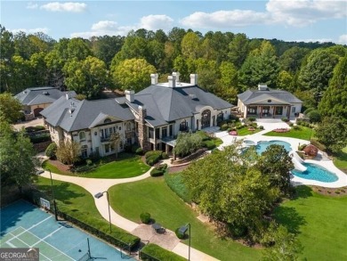 Extraordinary 20,000+ sq ft estate in the Hawks Ridge Golf on Hawks Ridge Golf Club in Georgia - for sale on GolfHomes.com, golf home, golf lot