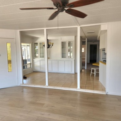 This property is light, bright and has a unique 2 bed/2 bath on Palm Desert Greens Country Club in California - for sale on GolfHomes.com, golf home, golf lot