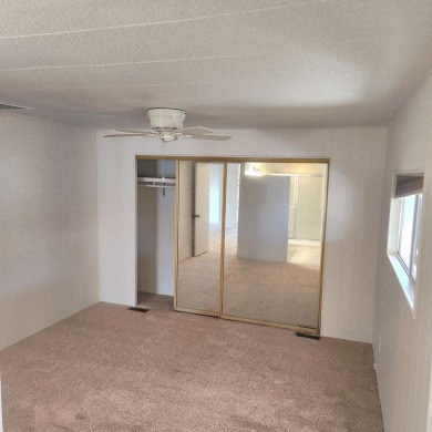 This property is light, bright and has a unique 2 bed/2 bath on Palm Desert Greens Country Club in California - for sale on GolfHomes.com, golf home, golf lot