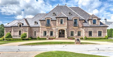 Exceptional and timeless French and Swiss influenced Manor built on Pinnacle Country Club in Arkansas - for sale on GolfHomes.com, golf home, golf lot