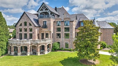 Exceptional and timeless French and Swiss influenced Manor built on Pinnacle Country Club in Arkansas - for sale on GolfHomes.com, golf home, golf lot