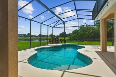 Discover your ideal Lakefront Pool Home at the end of a quiet on Oaks National Golf Course in Florida - for sale on GolfHomes.com, golf home, golf lot