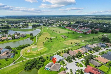 Discover your ideal Lakefront Pool Home at the end of a quiet on Oaks National Golf Course in Florida - for sale on GolfHomes.com, golf home, golf lot