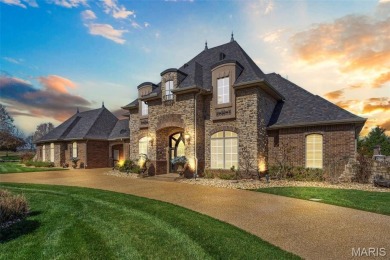 Absolutely stunning home perched above the signature 17th hole on Buffalo Ridge Springs Golf Club in Missouri - for sale on GolfHomes.com, golf home, golf lot
