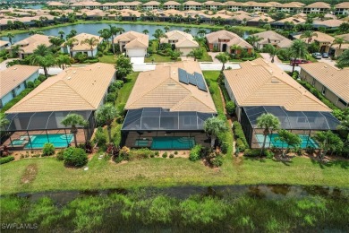 Sustainable living at its best.  This beautiful WCI built San on Pelican Preserve Golf Club in Florida - for sale on GolfHomes.com, golf home, golf lot