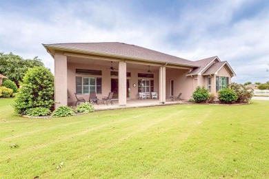 Beautifully positioned on a corner lot, this elegant Rialta home on Wildhorse Golf Club of Robson Ranch in Texas - for sale on GolfHomes.com, golf home, golf lot