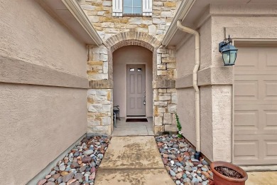 Beautifully positioned on a corner lot, this elegant Rialta home on Wildhorse Golf Club of Robson Ranch in Texas - for sale on GolfHomes.com, golf home, golf lot