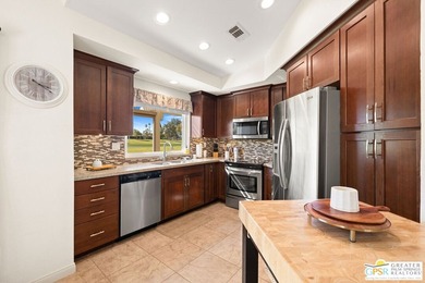 Introducing this beautifully updated and expanded Augusta model on Palm Desert Resort Country Club in California - for sale on GolfHomes.com, golf home, golf lot