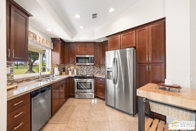 Introducing this beautifully updated and expanded Augusta model on Palm Desert Resort Country Club in California - for sale on GolfHomes.com, golf home, golf lot