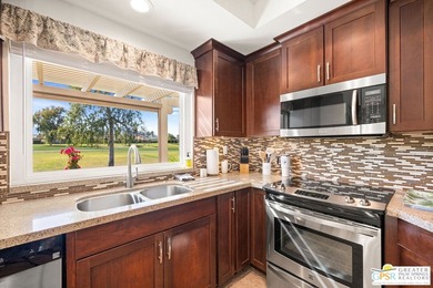 Introducing this beautifully updated and expanded Augusta model on Palm Desert Resort Country Club in California - for sale on GolfHomes.com, golf home, golf lot