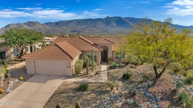 Lovely Laredo with Panoramic Mountain Views! Great Curb Appeal! on Saddlebrooke Golf Course in Arizona - for sale on GolfHomes.com, golf home, golf lot