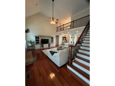 This beautiful brick home is nestled along the 14th hole of on Indian Trace Golf Course in Georgia - for sale on GolfHomes.com, golf home, golf lot