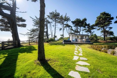 THE ICONIC NANTUCKET-INSPIRED *SEA CLIFF ESTATE* IS FINALLY ON on Bandon Dunes Golf Resort in Oregon - for sale on GolfHomes.com, golf home, golf lot