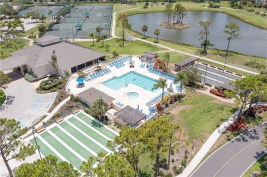 Turnkey end unit (Rosedale model) in Preserve I being sold on Estero Country Club in Florida - for sale on GolfHomes.com, golf home, golf lot