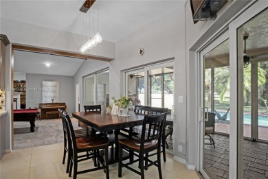 Welcome to this 5BR/4BA custom home on a quiet cul-de-sac with on Jacaranda Golf Club in Florida - for sale on GolfHomes.com, golf home, golf lot