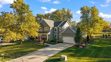 Welcome to this beautiful custom-built 3-bedroom, 2.5-bath home on Lakes of the Four Seasons Country Club in Indiana - for sale on GolfHomes.com, golf home, golf lot