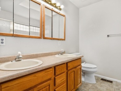 This Pueblo West rancher all on one level is around the corner on Desert Hawk At Pueblo West in Colorado - for sale on GolfHomes.com, golf home, golf lot