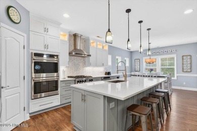 This beautifully maintained home sits directly on the golf on Beau Rivage Golf and Resort in North Carolina - for sale on GolfHomes.com, golf home, golf lot