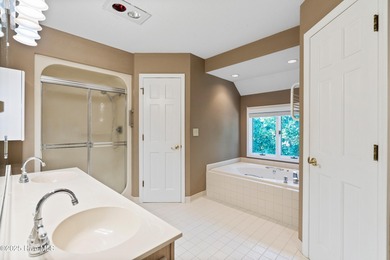 Opportunity awaits on the 7th tee! This spacious home in the on Olde Point Golf and Country Club in North Carolina - for sale on GolfHomes.com, golf home, golf lot