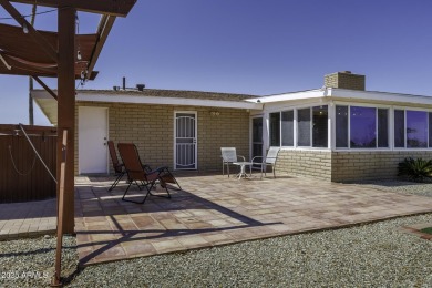 A rare gem right on the golf course!  With 4 bedrooms and 2.5 on Arizona City Golf Club in Arizona - for sale on GolfHomes.com, golf home, golf lot
