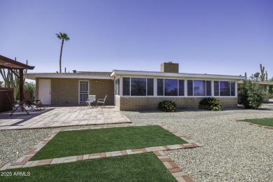 A rare gem right on the golf course!  With 4 bedrooms and 2.5 on Arizona City Golf Club in Arizona - for sale on GolfHomes.com, golf home, golf lot
