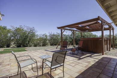 A rare gem right on the golf course!  With 4 bedrooms and 2.5 on Arizona City Golf Club in Arizona - for sale on GolfHomes.com, golf home, golf lot