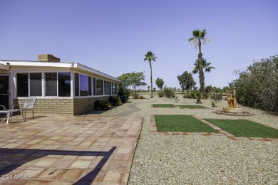 A rare gem right on the golf course!  With 4 bedrooms and 2.5 on Arizona City Golf Club in Arizona - for sale on GolfHomes.com, golf home, golf lot