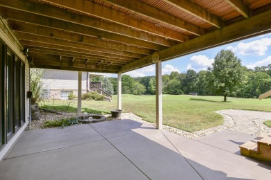 Updated home with an incredible golf course view overlooking the on Pointe Royale Village Country Club in Missouri - for sale on GolfHomes.com, golf home, golf lot
