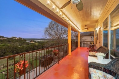 Discover tranquility in this beautiful single story residence on Lago Vista Golf Club in Texas - for sale on GolfHomes.com, golf home, golf lot