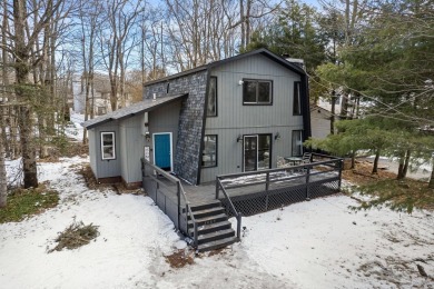 Welcome to this charming Pocono Chalet, nestled in an on Pocono Farms Country Club in Pennsylvania - for sale on GolfHomes.com, golf home, golf lot