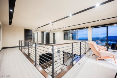 Perched elegantly above the shimmering waters of Lake Las Vegas on Reflection Bay Golf Club in Nevada - for sale on GolfHomes.com, golf home, golf lot