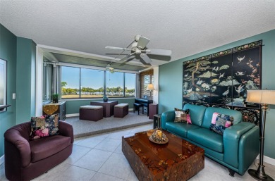 This 2-bedroom, 2-bath condo has a unique remodel with a privacy on Cove Cay Country Club in Florida - for sale on GolfHomes.com, golf home, golf lot