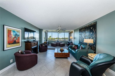 This 2-bedroom, 2-bath condo has a unique remodel with a privacy on Cove Cay Country Club in Florida - for sale on GolfHomes.com, golf home, golf lot