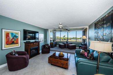 This 2-bedroom, 2-bath condo has a unique remodel with a privacy on Cove Cay Country Club in Florida - for sale on GolfHomes.com, golf home, golf lot