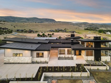 Thoughtfully designed with 6,549 sq ft of refined living space on Red Ledges Golf Club in Utah - for sale on GolfHomes.com, golf home, golf lot
