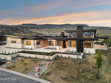 Thoughtfully designed with 6,549 sq ft of refined living space on Red Ledges Golf Club in Utah - for sale on GolfHomes.com, golf home, golf lot