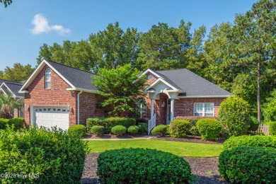 Welcome to this charming brick-front home tucked inside the on Brunswick Plantation and Golf Resorts in North Carolina - for sale on GolfHomes.com, golf home, golf lot