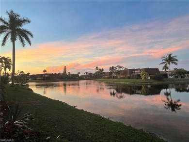 This well-appointed first-floor condo has stunning lake views on Riviera Golf Club in Florida - for sale on GolfHomes.com, golf home, golf lot