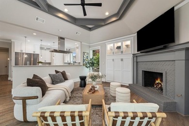 This French-inspired beauty commands a quiet cul-de-sac with on Stonebriar Golf Course in Texas - for sale on GolfHomes.com, golf home, golf lot