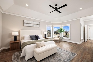 This French-inspired beauty commands a quiet cul-de-sac with on Stonebriar Golf Course in Texas - for sale on GolfHomes.com, golf home, golf lot