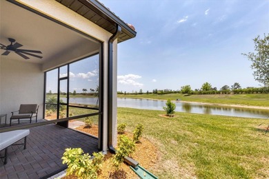 This home just built in 2022 and now available for quick move in on Sarasota National Golf Club in Florida - for sale on GolfHomes.com, golf home, golf lot