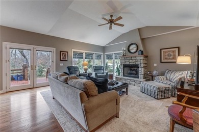 A golfers dream home... 22 Lundy is right next to the 15th green on Bella Vista Country Club - Kingswood in Arkansas - for sale on GolfHomes.com, golf home, golf lot