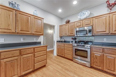 A golfers dream home... 22 Lundy is right next to the 15th green on Bella Vista Country Club - Kingswood in Arkansas - for sale on GolfHomes.com, golf home, golf lot