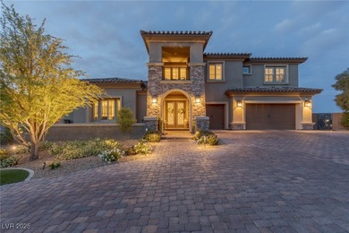 Embark on an extraordinary experience in this exquisite on Southern Highlands Golf Club in Nevada - for sale on GolfHomes.com, golf home, golf lot