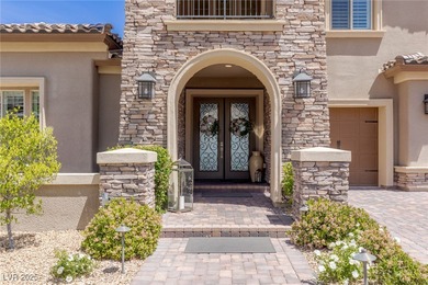 Embark on an extraordinary experience in this exquisite on Southern Highlands Golf Club in Nevada - for sale on GolfHomes.com, golf home, golf lot